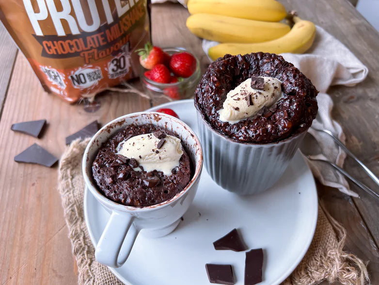 Mug Cake med Wispy Whey Chocolate