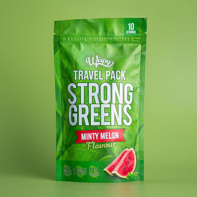 Wispy Strong Greens - Travel Pack - Minty Melon (100g)