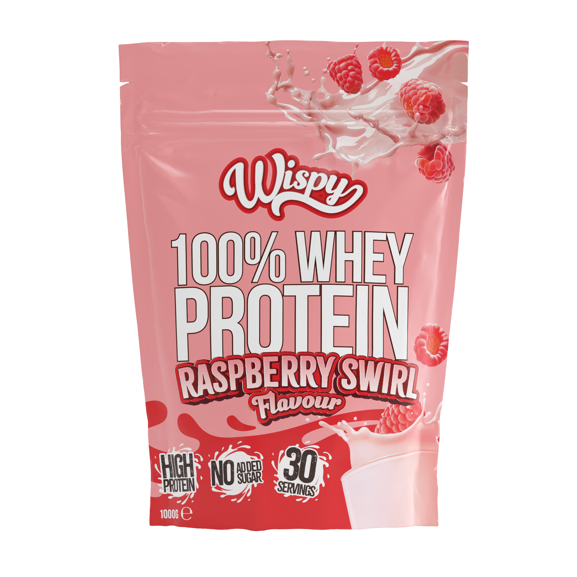 Fit Whey Raspberry Whey 100 - Raspberry Swirl