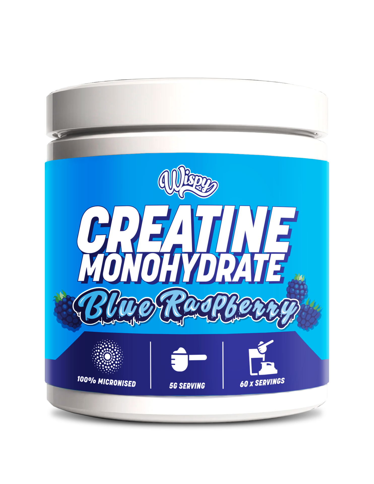 Creatine Monohydrate - Blue Raspberry (300g)