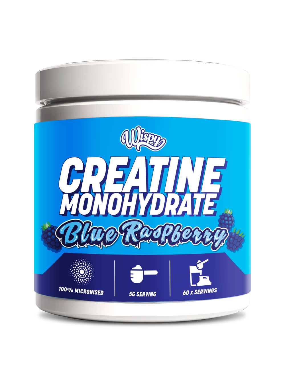 Creatine Monohydrate - Blue Raspberry (300g)