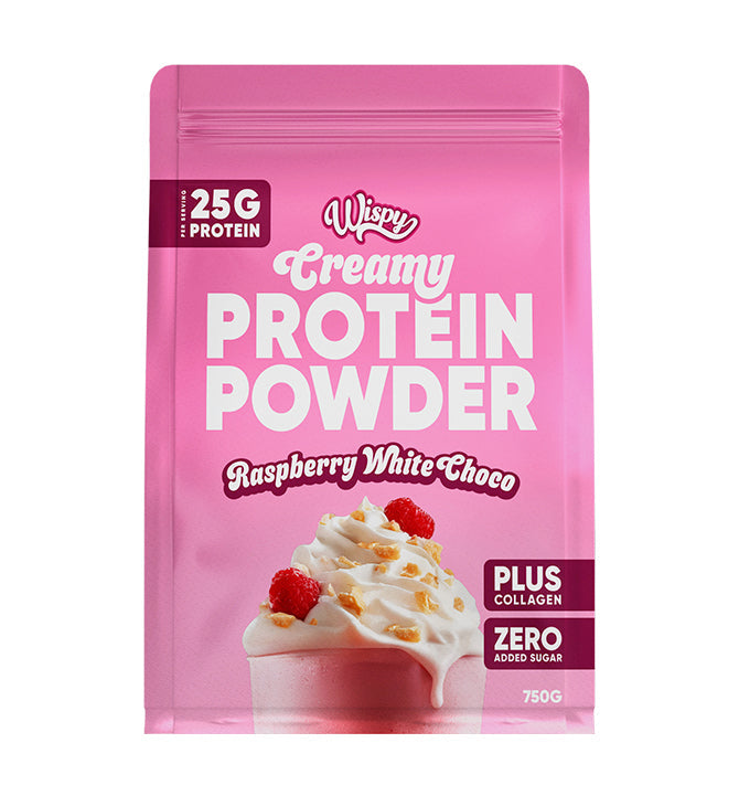 Creamy Protein (750g) - Raspberry White Chocolate